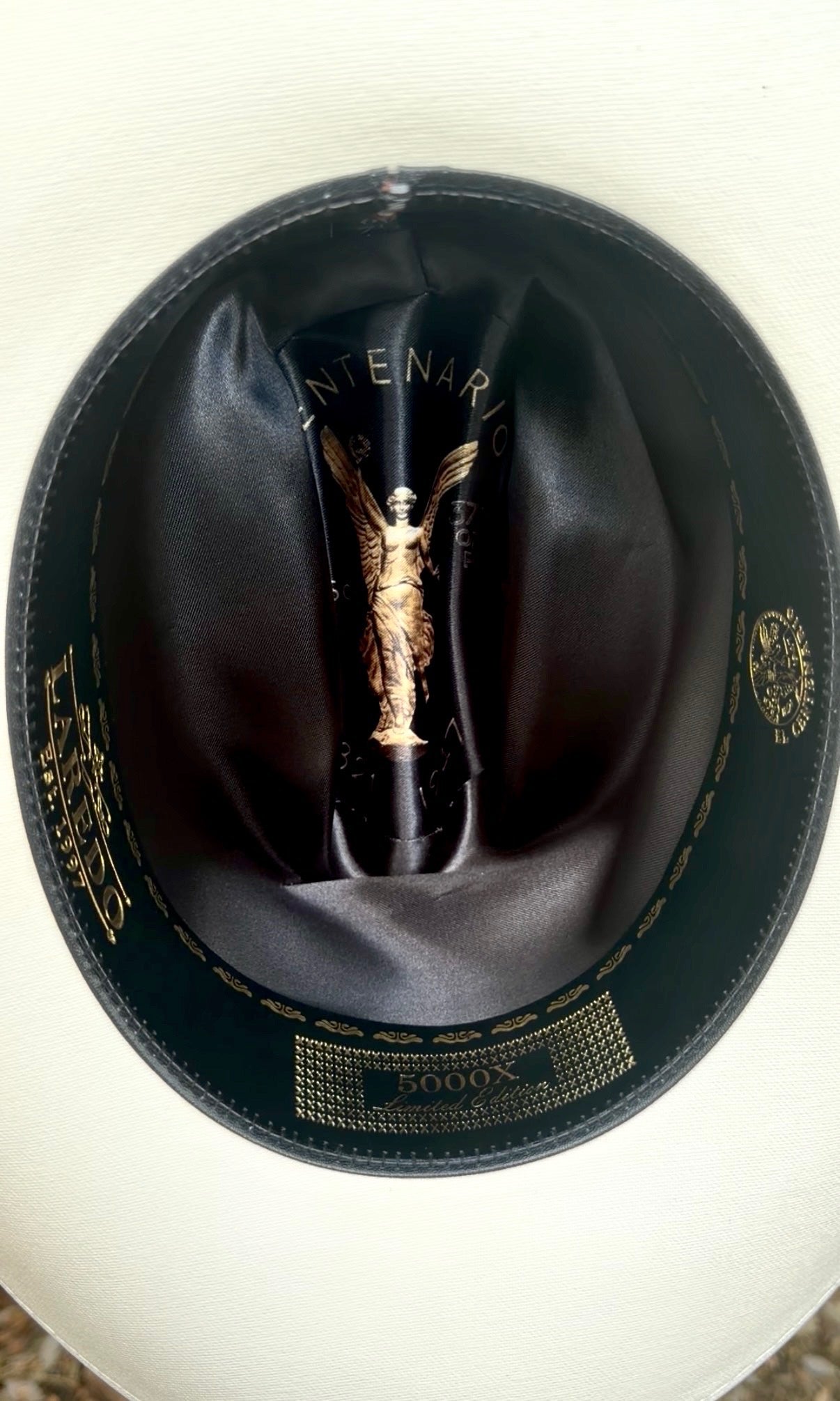Sombrero 5000X Centenario – Estilo Chaparral Black Toquilla